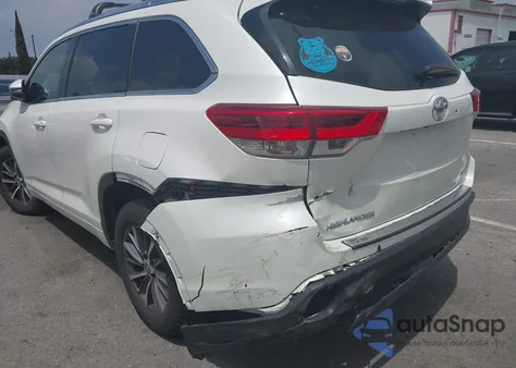 2018 Toyota Highlander Xle from USA, damaged, VIN 5TDKZRFH7JS546793